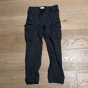 Old Navy Black Cargo Jogger Pants for Kids
